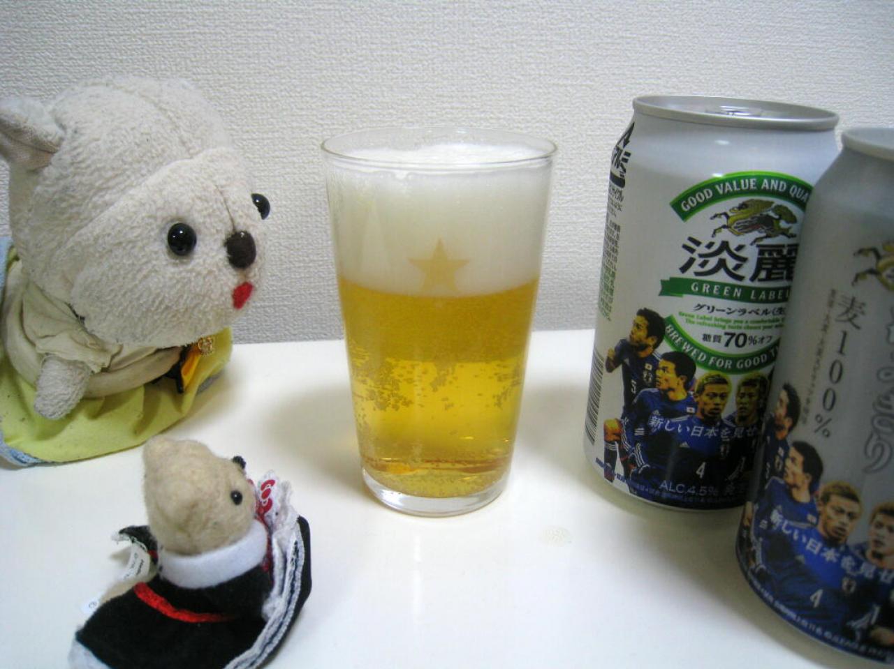 日本代表応援缶ビール（2）