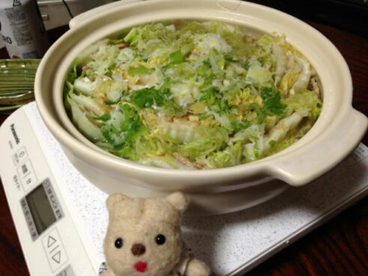 豚バラ肉と白菜の重ね鍋（5）