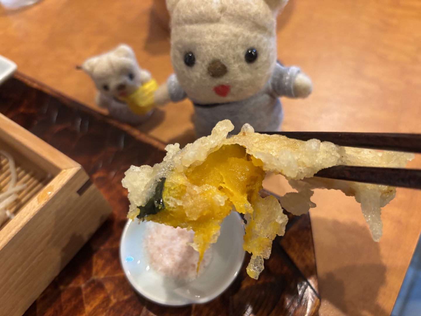 カボチャのてんぷら