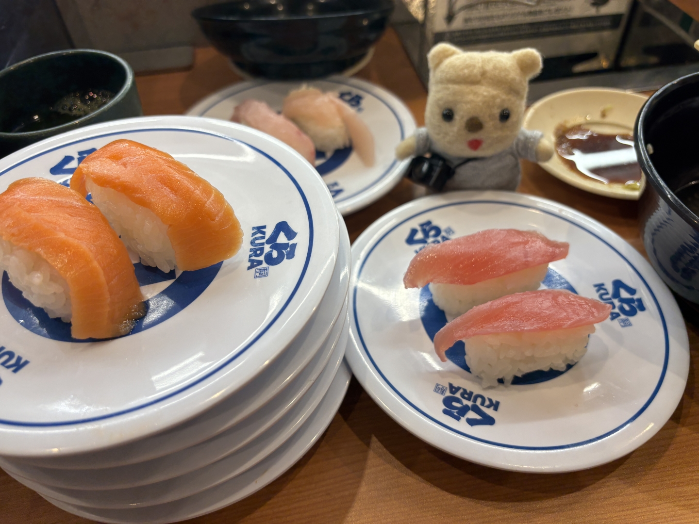 ふり塩熟成マグロ・ビントロ・サーモン