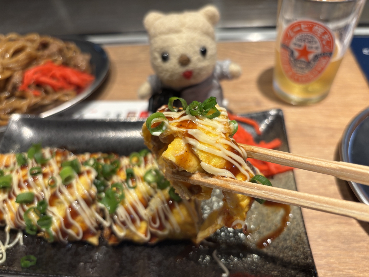 羊平焼きを頂く