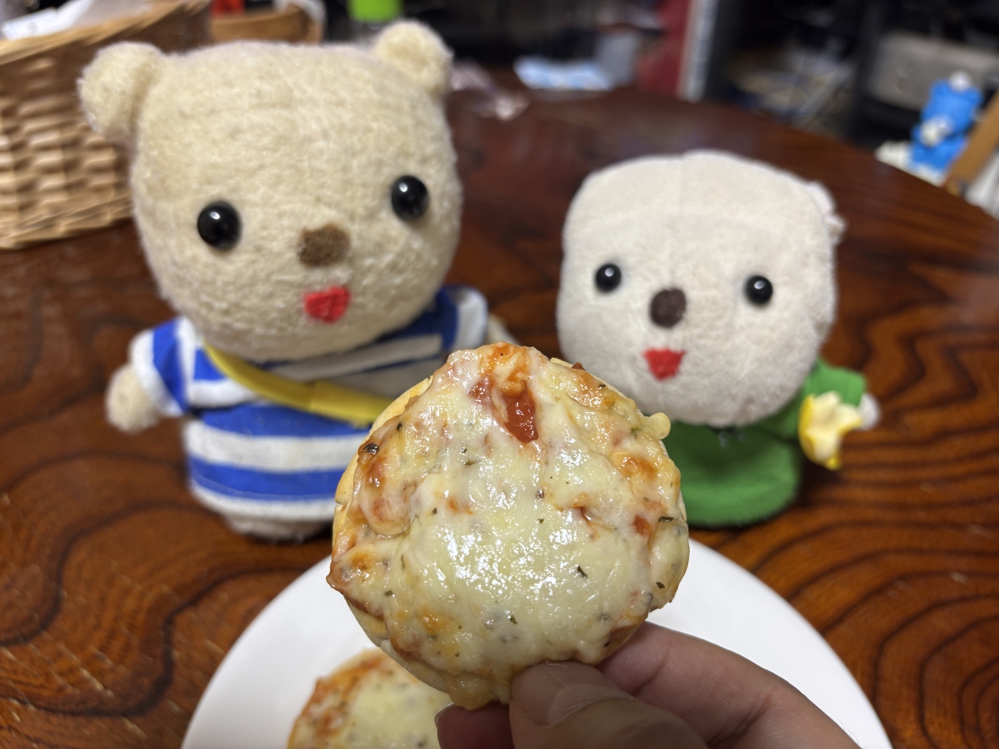 ガリレオ・ミニピザを頂く