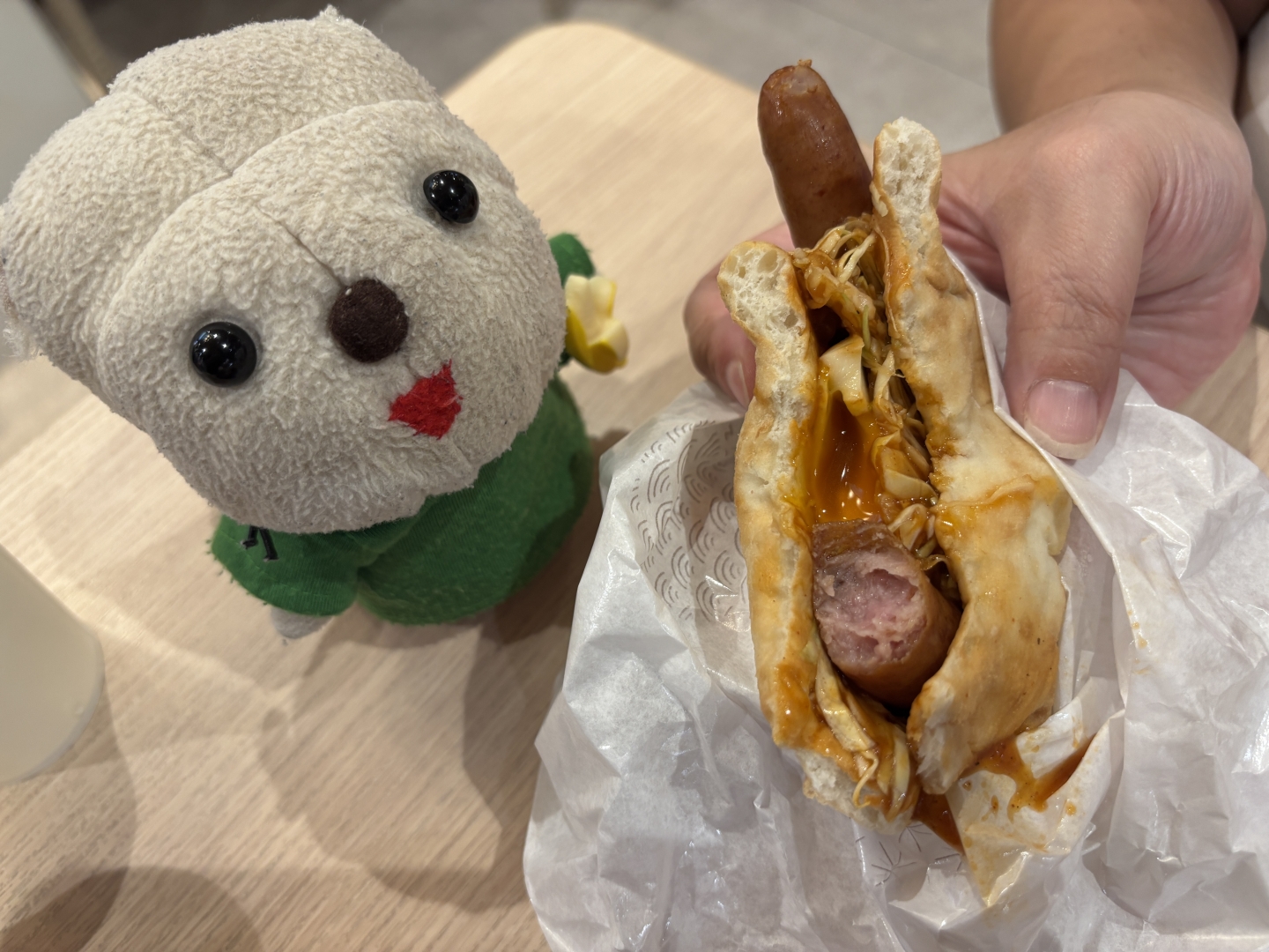 パリとろっ月見バーガー