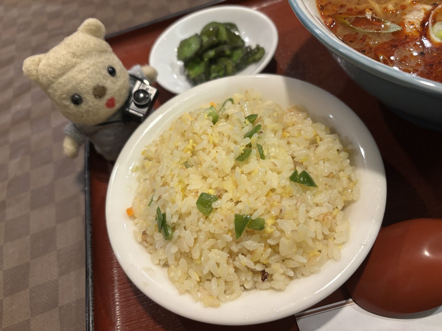 チャーハンは盛が多い