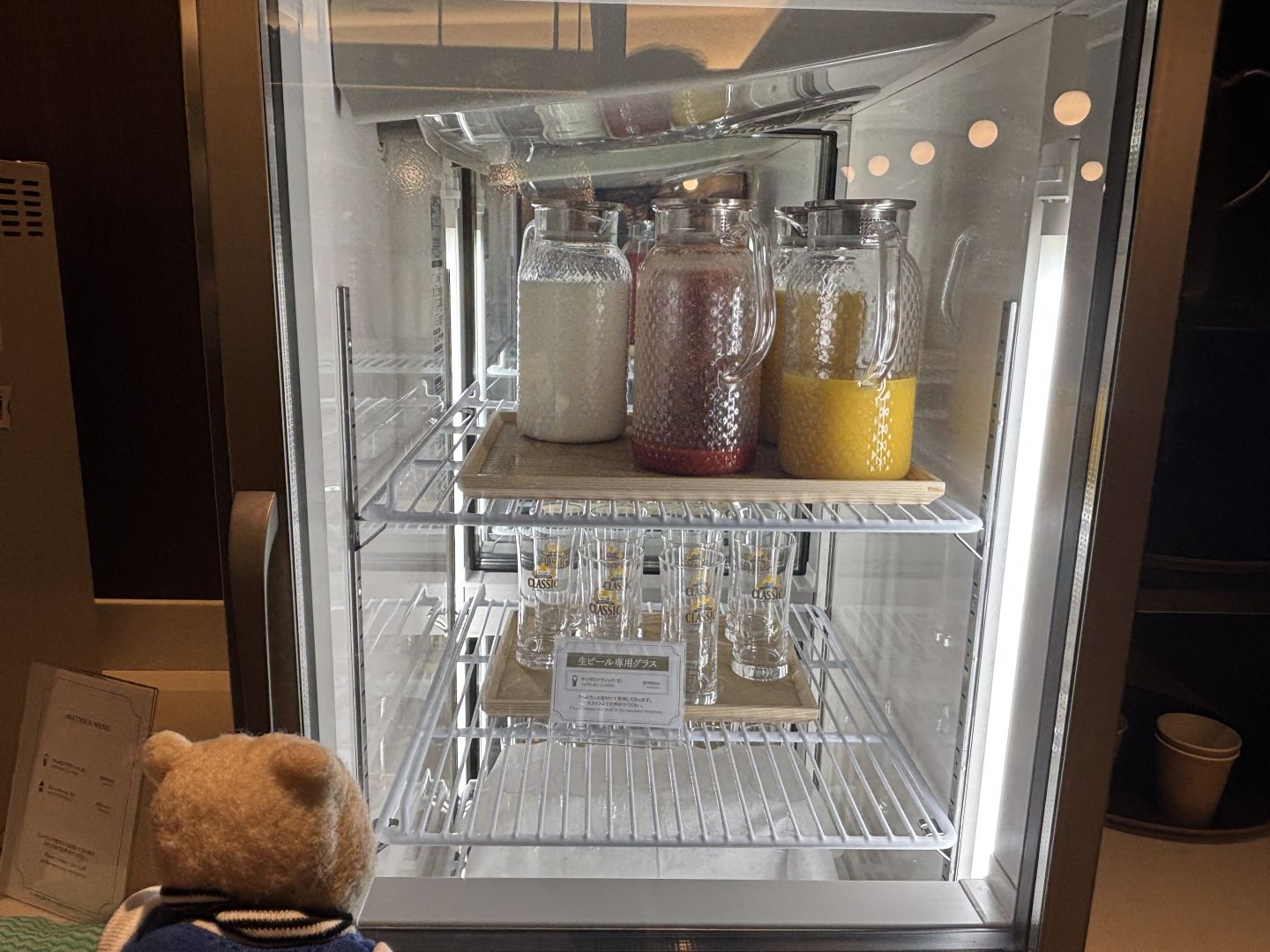 ドリンクも完備