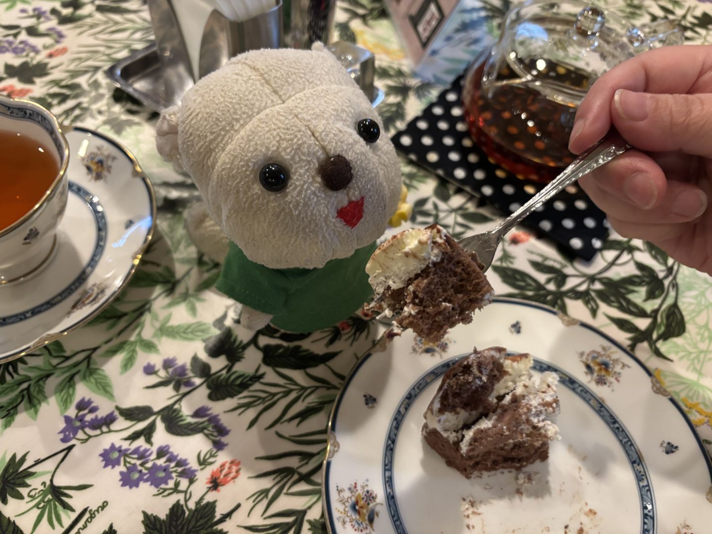 チョコの風味が強くて甘くておいしい