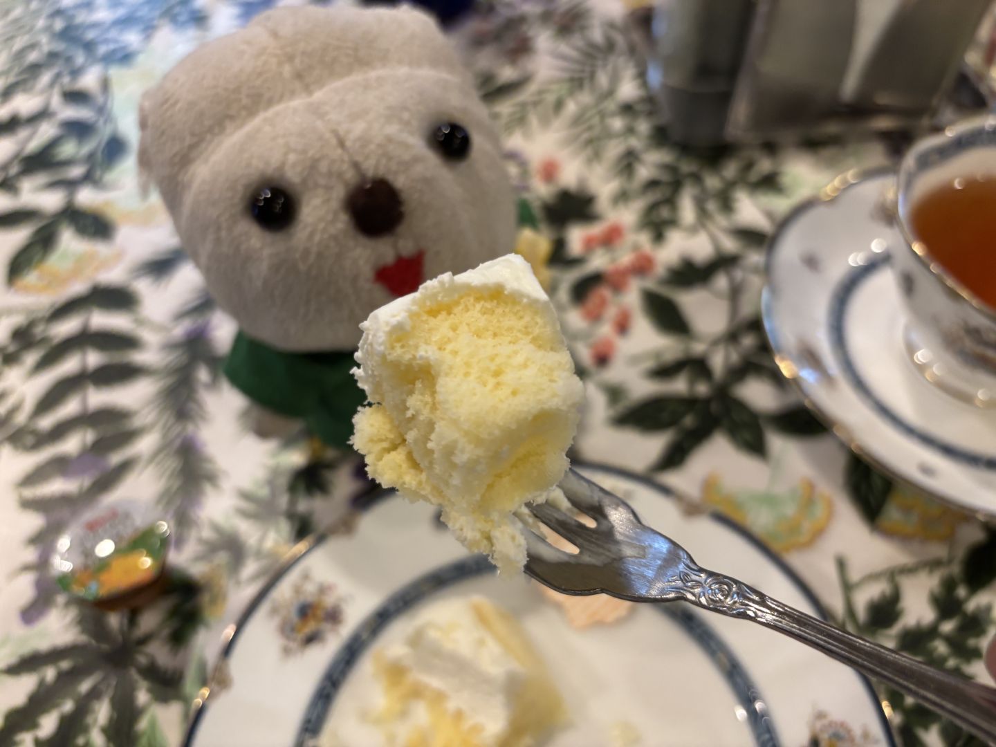 上品な生クリーム。おいしい。