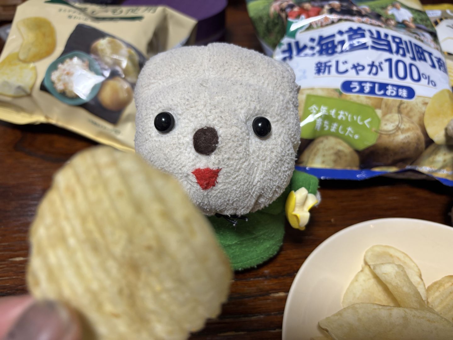 じゃがいも道、ほたてと昆布の旨しお味