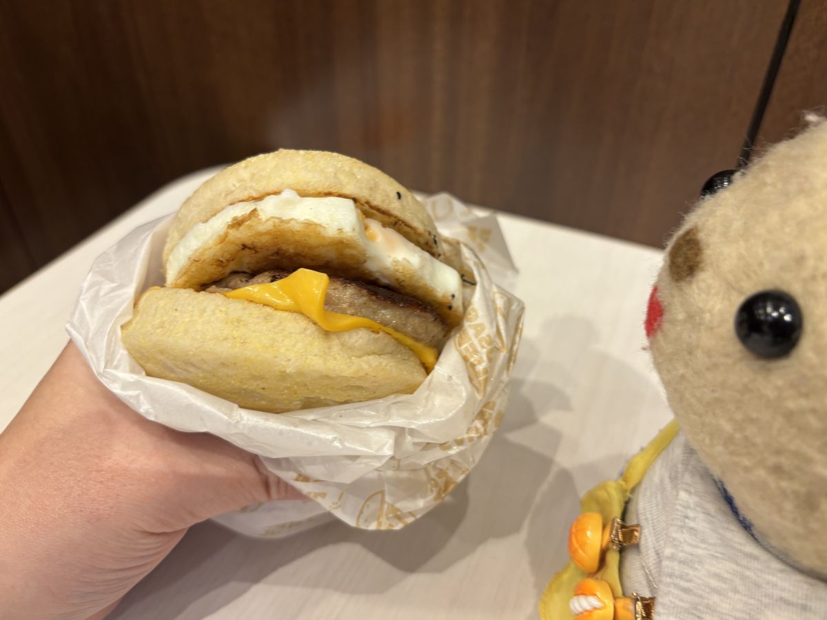 ソーセージエッグマフィン