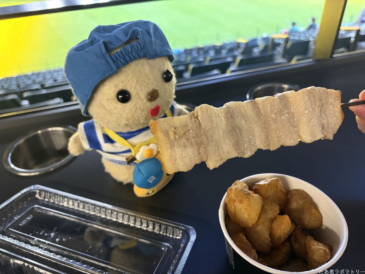 メガ焼き鳥をいただく